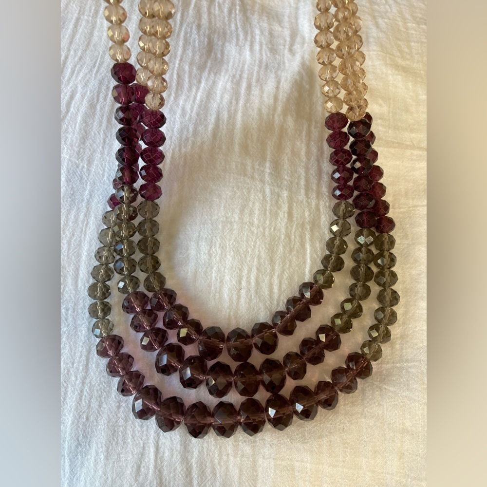 Talbots Triple‎ Strands Necklace